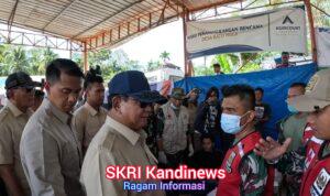 Siang Jelang Tahun Baru, Prabowo Cek Langsung Posko Kesehatan Warga di Batang Toru, Pastikan Layanan