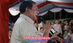 Khidmat di Tengah Duka: Prabowo Panjatkan Doa Awal Tahun Bersama Pengungsi