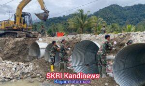 Kolaborasi Warga dan TNI, Akses Vital Sumatra Segera Pulih