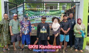 Hujan Tak Surutkan Semangat: Gotong Royong Warga Jampangkulon di Hari Bakti Desa Nasional