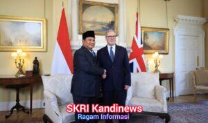 PM Inggris Apresiasi Kerja Sama Maritim RI–Inggris yang Ciptakan Lapangan Kerja