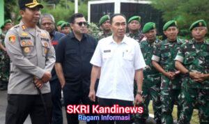 Ketua Komisi II DPRD Kabupaten Sukabumi,Hamzah Gurnita: Bersama Sekda Sambut Danrem 061, Perkuat Kolaborasi Mitigasi Bencana