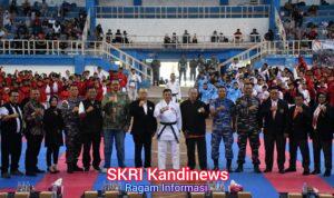 Cari Bibit Atlet Karate, Lanal Banjarmasin Gelar Kejuaraan Karate Lemkari Kalsel II