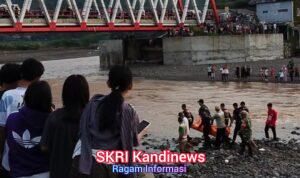 Ada Golok Terikat di Pinggang mayat Pria di Sungai Cidadap