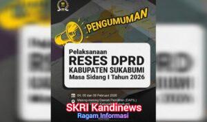 Reses DPRD Kabupaten Sukabumi 2026: Aspirasi Masyarakat Jadi Prioritas Kebijakan