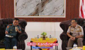 Perkuat Sinergitas Pengamanan Hayati dan Penegakan Hukum Laut, Lanal Nias Terima Audiensi Badan Karantina Indonesia