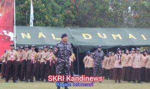 Penutupan Persami KKRI 2026, Komandan Lanal Dumai,, Tegaskan Peran TNI AL Dalam Pembinaan, Generasi Muda Indonesia, Yang Tangguh dan Berkarakter