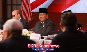 Perkuat Kerja Sama dengan AS, Prabowo: Kami Butuh Mitra untuk Industrialisasi