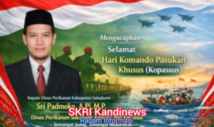 Sri Padmoko Semangat Kopassus Jadi Teladan ASN Perikanan Sukabumi