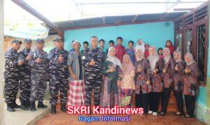 Peringati HUT Ke-40, Lanal Bengkulu Salurkan Bantuan Sembako Ke Panti Asuhan