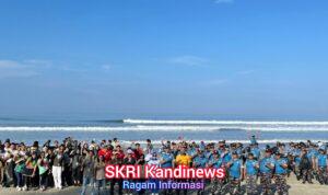 Aksi Cinta Pantai, Semangat Hari Bumi dan 40 Tahun Pengabdian Lanal Bengkulu