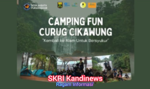 Camping Fun Curug Cikawung: Wisata Alam, Kebersamaan, dan Syukur