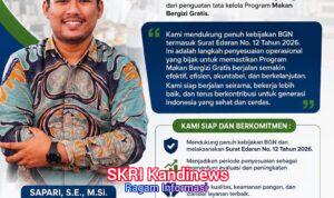 AMPIBI Dukung Penuh Kebijakan BGN dan SE Nomor 12 Tahun 2026 untuk Penguatan Program Makan Bergizi Gratis