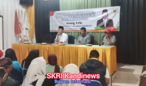 Anggota DPRD Kabupaten Sukabumi, Anang Janur Aspirasi Jalan dan Pendidikan Warga Mangunjaya