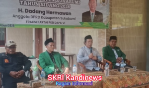 Anggota DPRD Kabupaten Sukabumi, H. Dadang Hermawan Aspirasi Jalan Rusak dan Dukungan Kegiatan Keagamaan