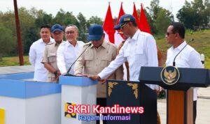 Biaya Angkut Jadi Lebih Murah, Tak Boleh Ada Daerah Tertinggal, Prabowo Resmikan 1.151 Km Jalan Daerah