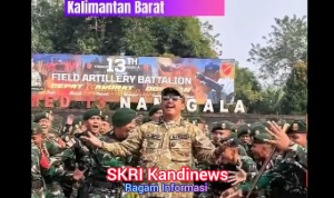 Dengan Semangat Sukabumi Mubarokah, Bupati Sukabumi, Asep Japar, Lepas Yon Armed 13 Nanggala, Satgas Pamtas RI–Malaysia
