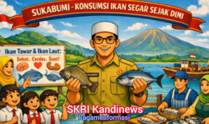 Dinas Perikanan Sukabumi Ajak Anak-Anak Gemar Makan Ikan Segar