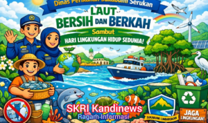 Dinas Perikanan Sukabumi Serukan Laut Bersih dan Berkah, sambut Hari Lingkungan Hidup Sedunia