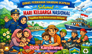 Dinas Perikanan Sukabumi Ucapkan Selamat Hari Keluarga Nasional, Teguhkan Nilai Kebersamaan Nelayan