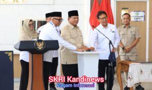 Kata Prabowo, Rakyat Harus Rasakan Manfaat Nyata saat Peresmian RSUD K.H. Muhammad Thohir Krui