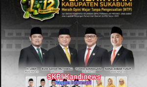 Ketua DPRD Sukabumi WTP ke-12 Jadi Bukti Tata Kelola Keuangan Daerah Secara Profesional dan Bertanggung Jawab