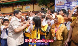 Luar Biasa Bangga!, Guru SMPN 111 Jakarta Bahagia Dikunjungi Prabowo