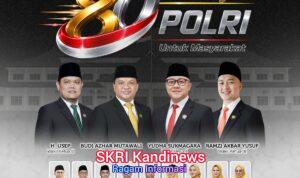 Ketua DPRD Kabupaten Sukabumi Ucapkan Selamat Hari Bhayangkara ke-80