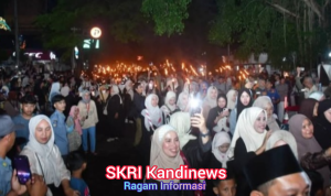Ketua DPRD Sukabumi Hadiri Pawai Obor Sambut Tahun Baru Islam 1448 Hijriah