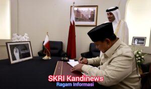 Presiden Prabowo Sampaikan Belasungkawa atas Wafatnya Sheikh Hamad bin Khalifa Al Thani