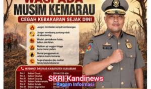 Satpol PP Sukabumi Ingatkan Warga Waspada Kebakaran di Musim Kemarau