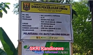 Sukabumi Mubarokah, Perbaikan Jalan Menuju Wisata Geyser Cisolok Oleh Dinas PU Sukabumi