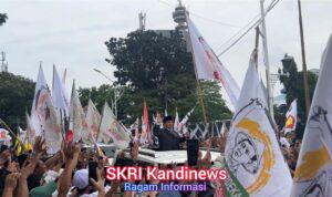 Prabowo Sapa Puluhan Ribu Massa di Gerbang Pemuda, Usai Pidato RUU APBN 2027 dan Nota Keuangan di DPR RI