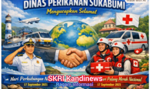 Dinas Perikanan Sukabumi Sampaikan Ucapan Selamat