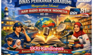 Dinas Perikanan Sukabumi Ucapkan Selamat Hari Radio Republik Indonesia ke-81