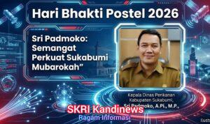 Hari Bhakti Postel 2026, Sri Padmoko: Semangat Perkuat Sukabumi Mubarokah